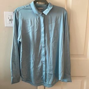 NWOT H&M Sky Blue Blouse